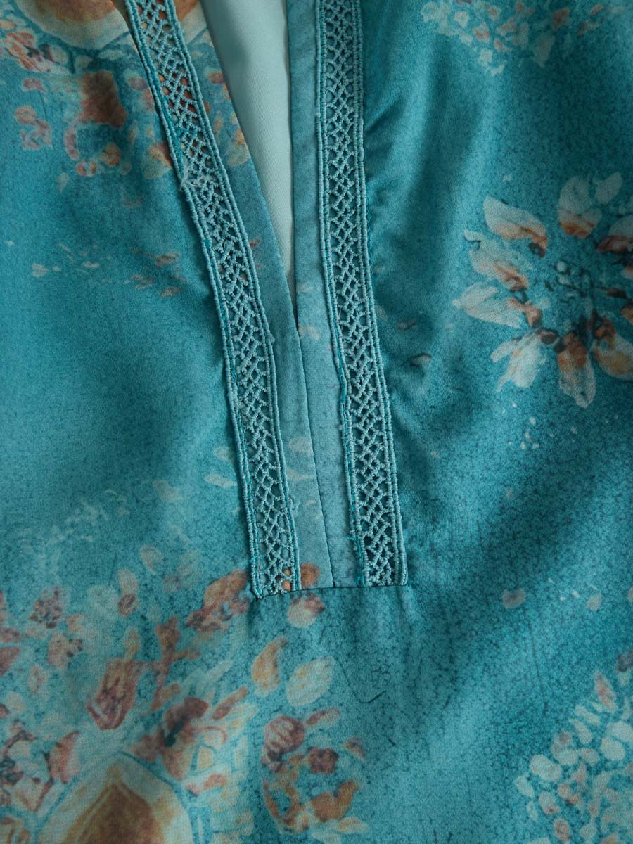 Willa London™ | Ethereal Lace Floral Blouse