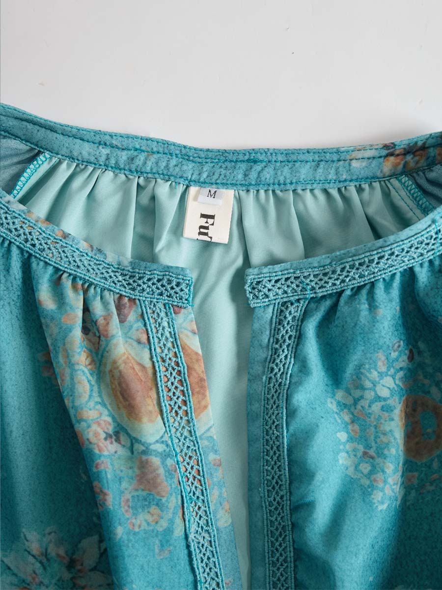 Willa London™ | Ethereal Lace Floral Blouse