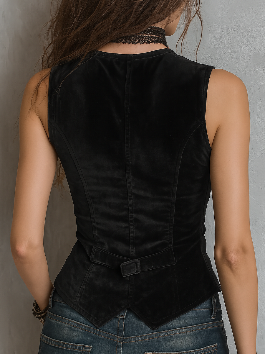 Willa London™ | Velvet Elegance Vest