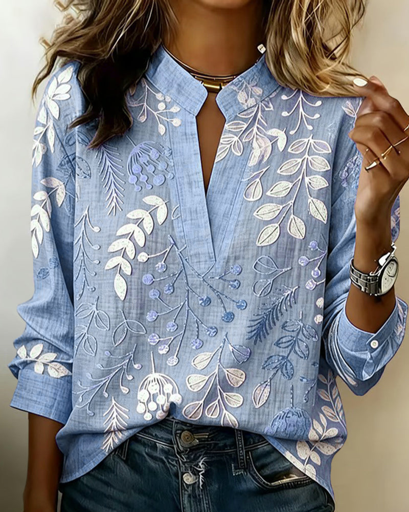 Willa London™ | Floral Elegance Blouse