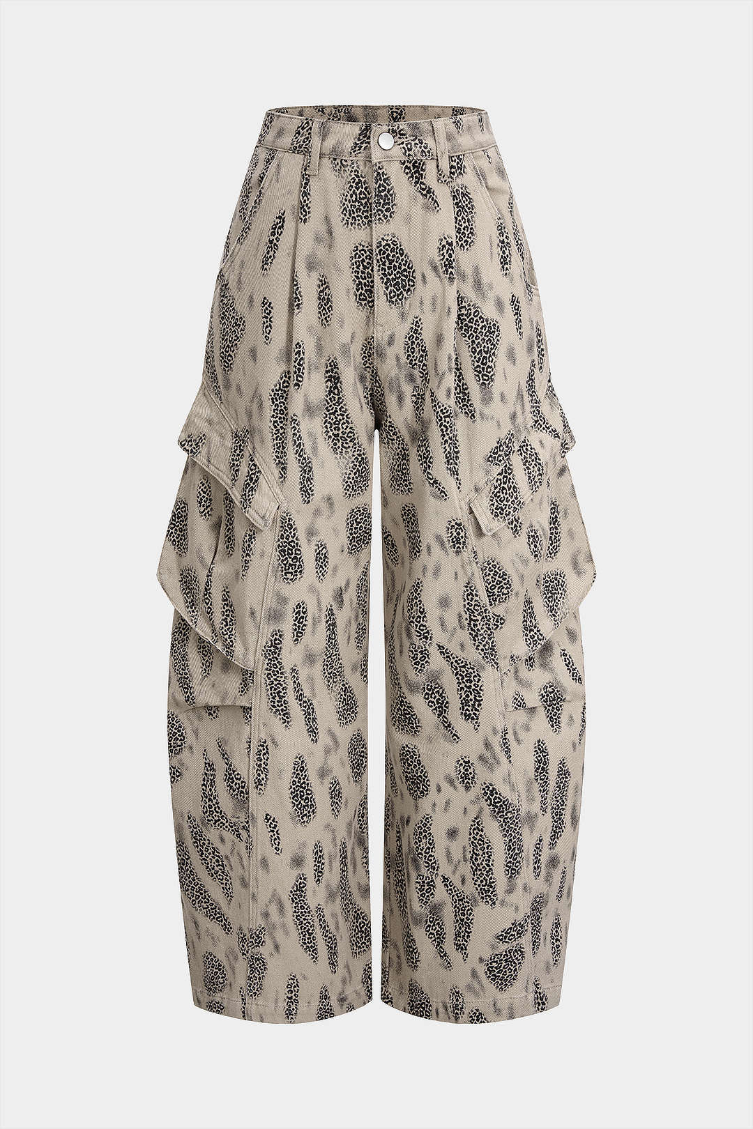 Willa London™ | Luxe Leopard Pleat Jeans