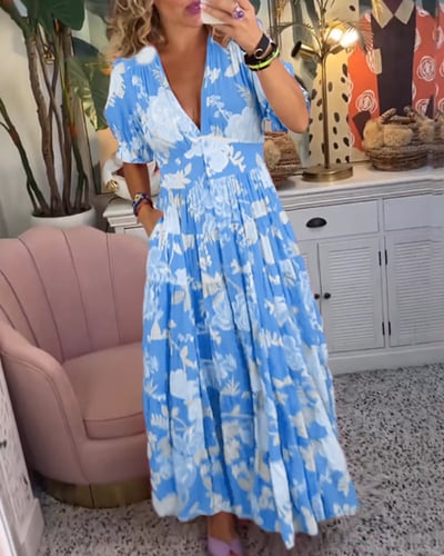 Willa London™ | Serene Elegance Maxi Dress