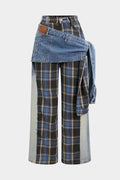 Willa London™ | Heritage Patchwork Denim Trousers