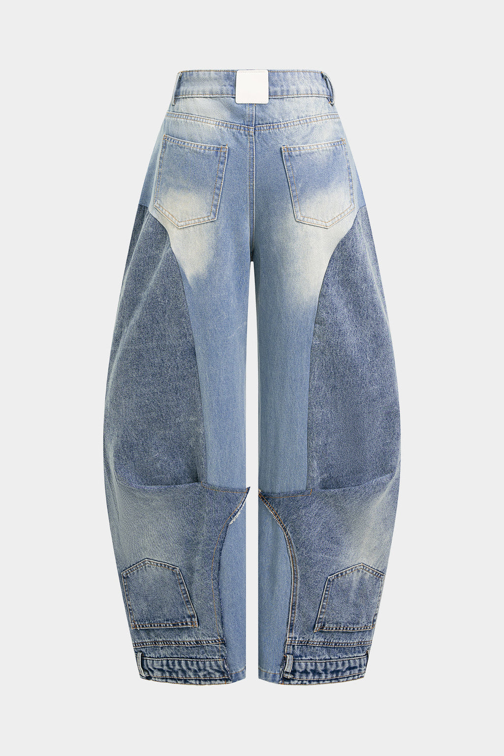 Willa London™ | Luxe Barrel Denim Trousers