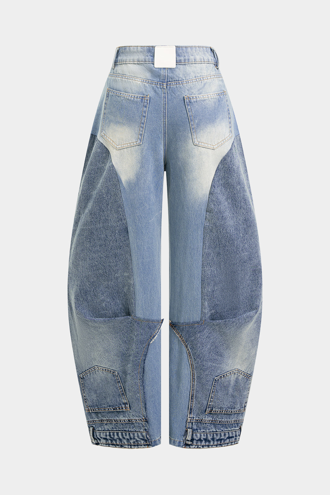 Willa London™ | Luxe Barrel Denim Trousers