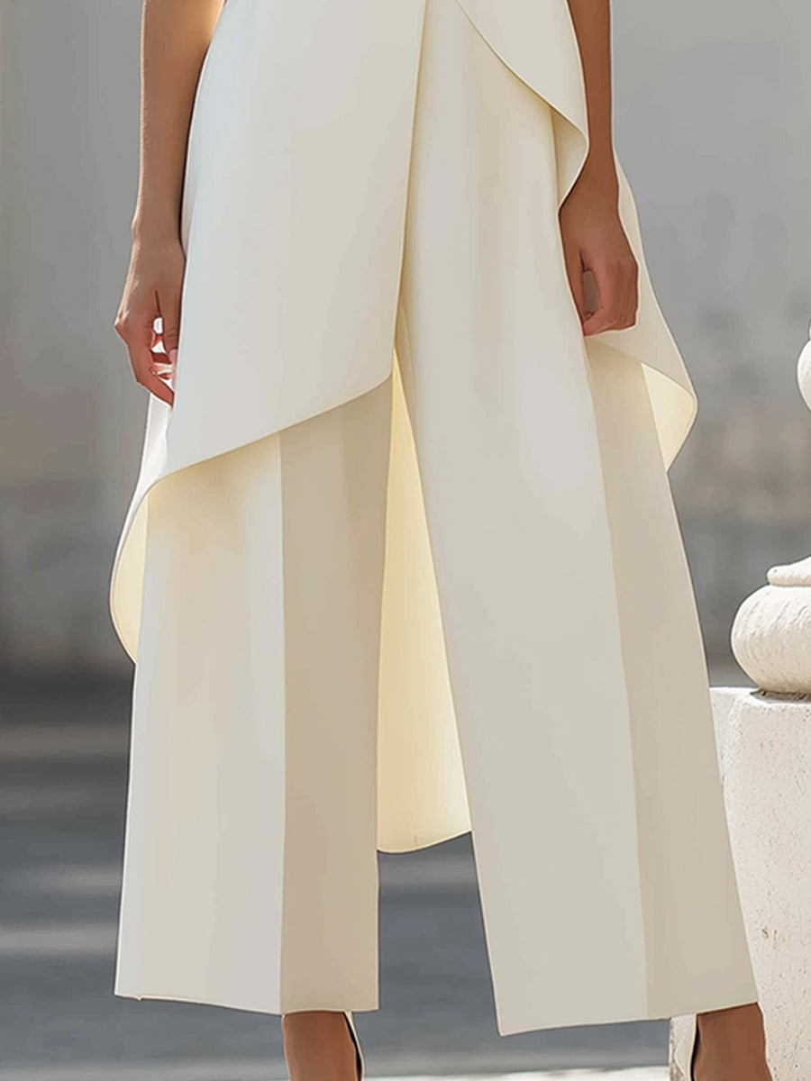 Willa London™ | Asymmetric Elegance Jumpsuit