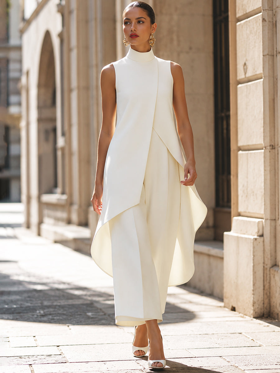Willa London™ | Asymmetric Elegance Jumpsuit
