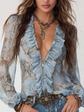 Willa London™ | Serene Ruffle Blouse