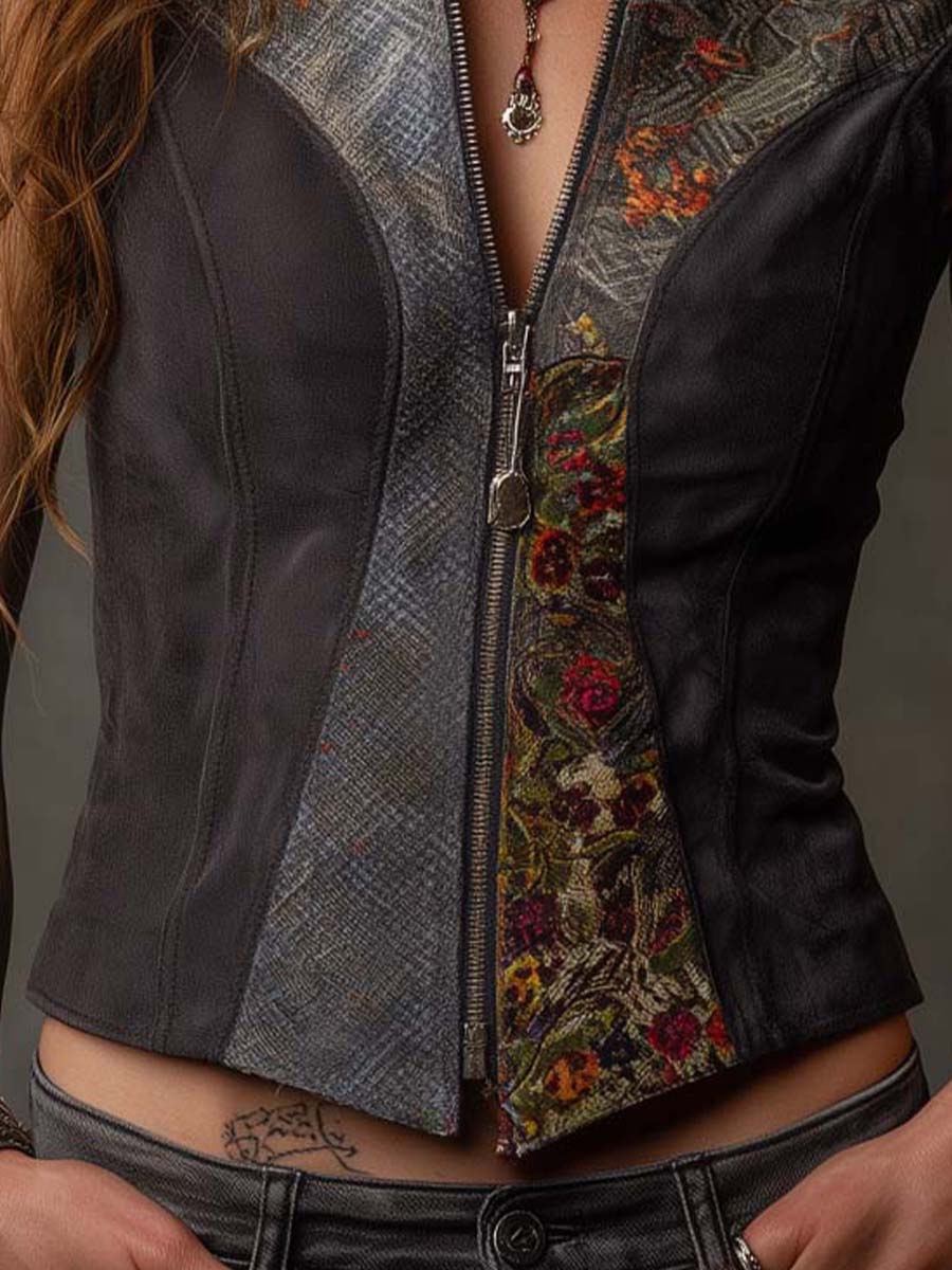 Willa London™ | Vintage Charm Eco-Suede Vest