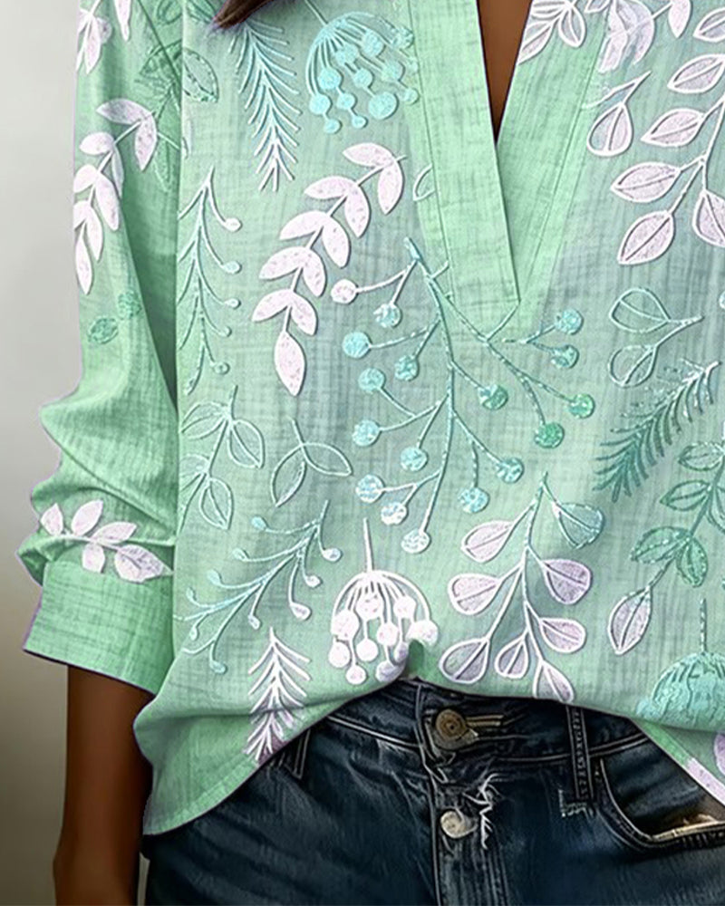 Willa London™ | Floral Elegance Blouse