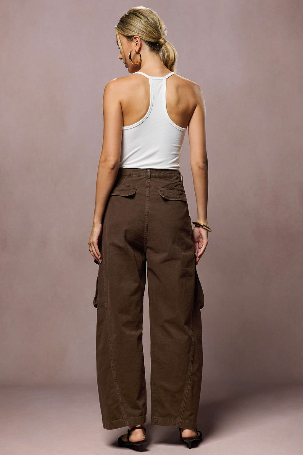 Willa London™ | Luxe Ruched Denim Trousers
