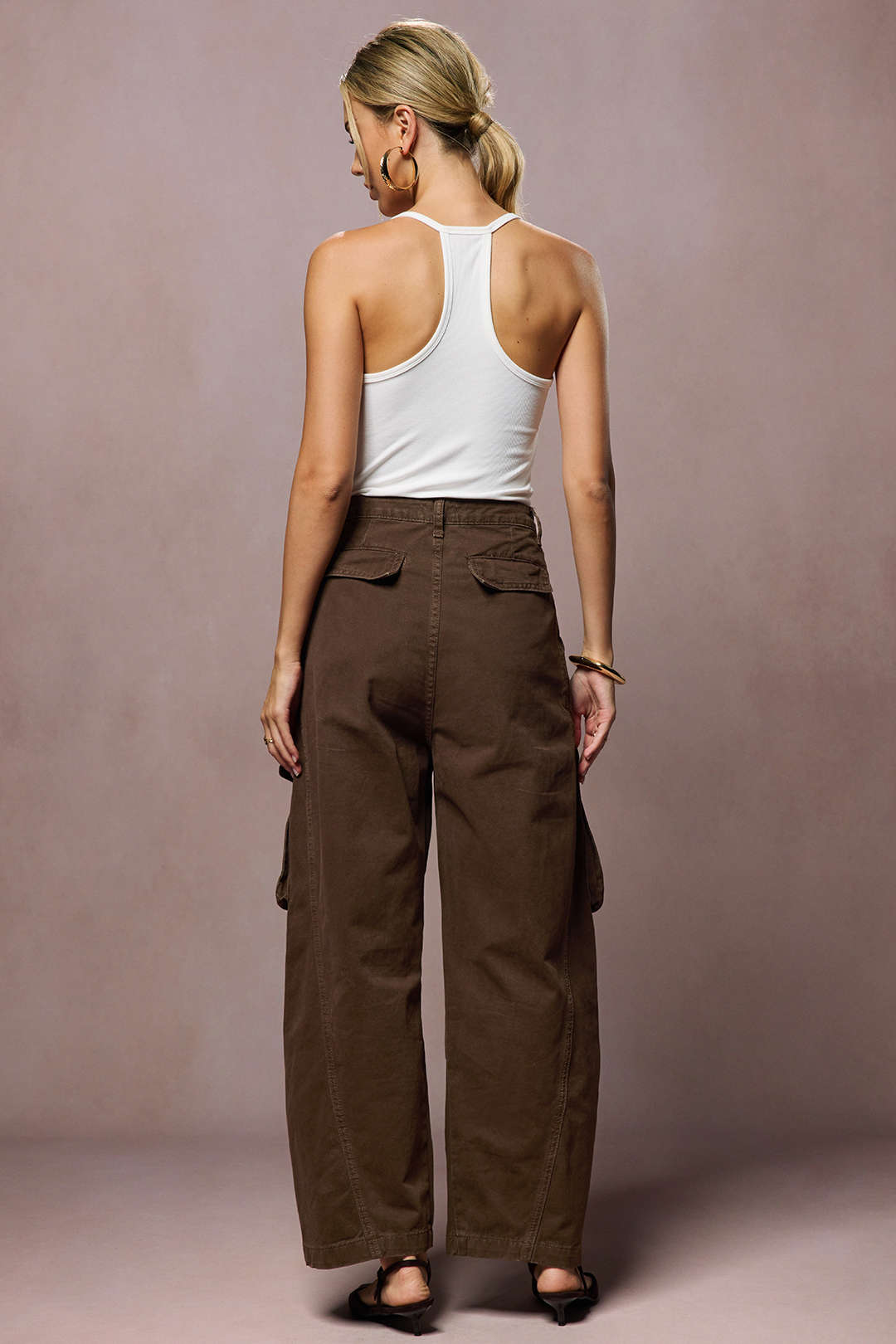 Willa London™ | Luxe Ruched Denim Trousers