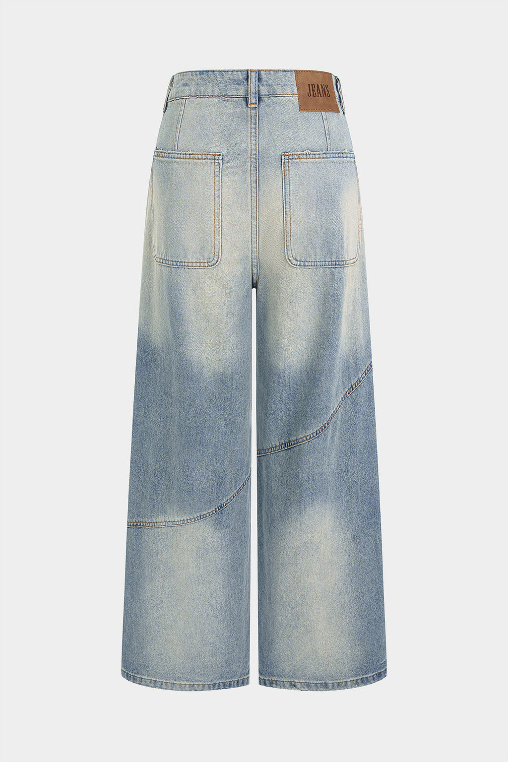Willa London™ | Asymmetrical Luxe Denim Jeans