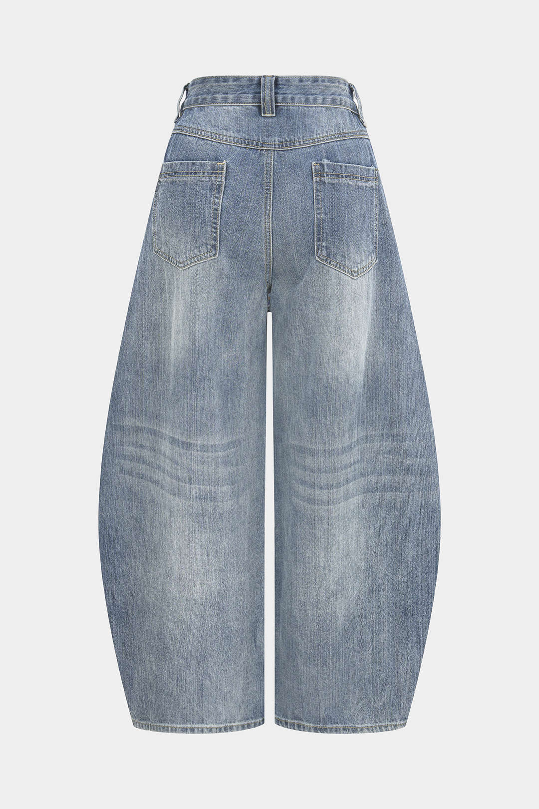 Willa London™ | Patchwork Elegance Barrel Jeans