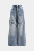 Willa London™ | Artisan Patch Denim Jeans