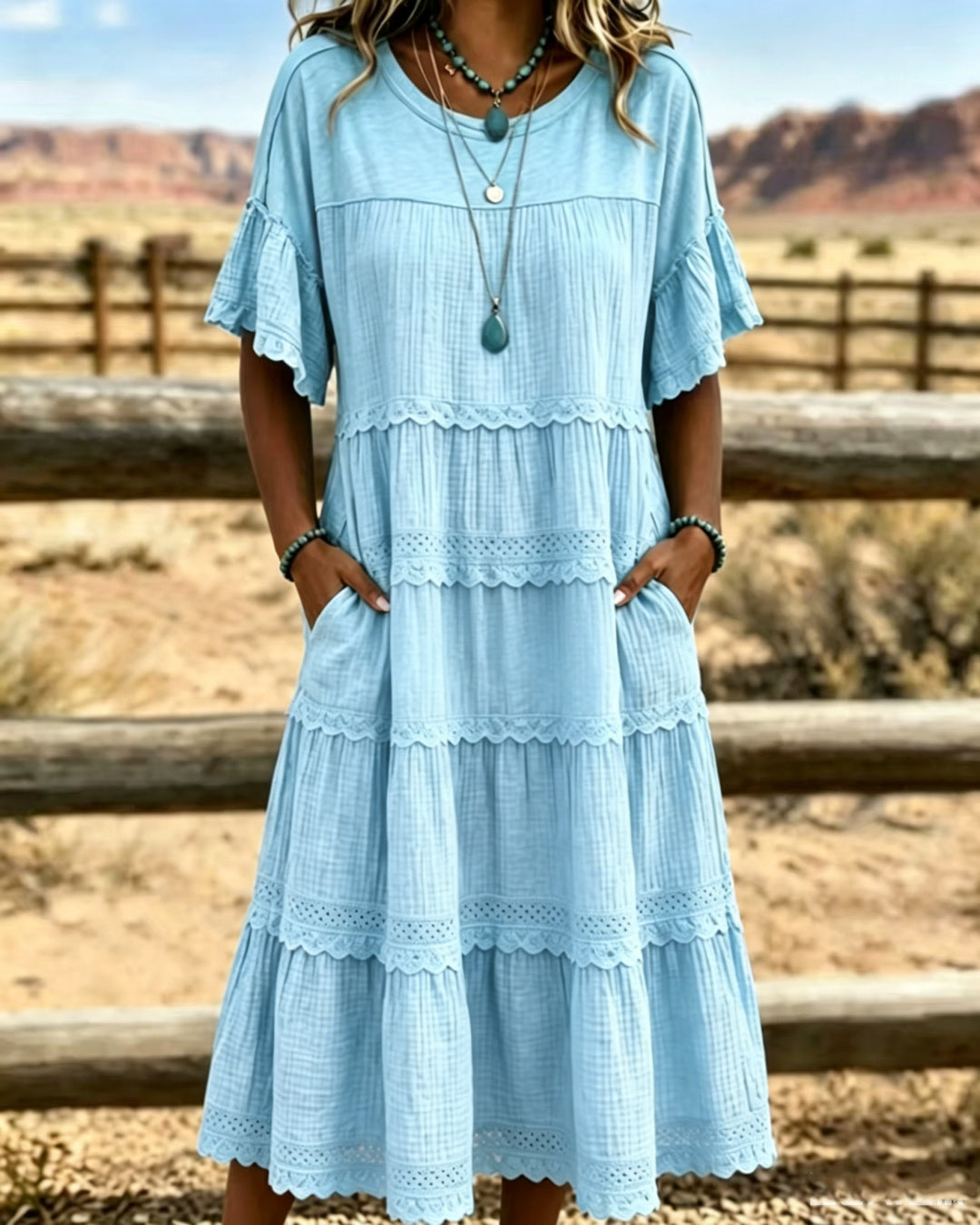 Willa London™ | Rosalynne Vintage Midi Dress