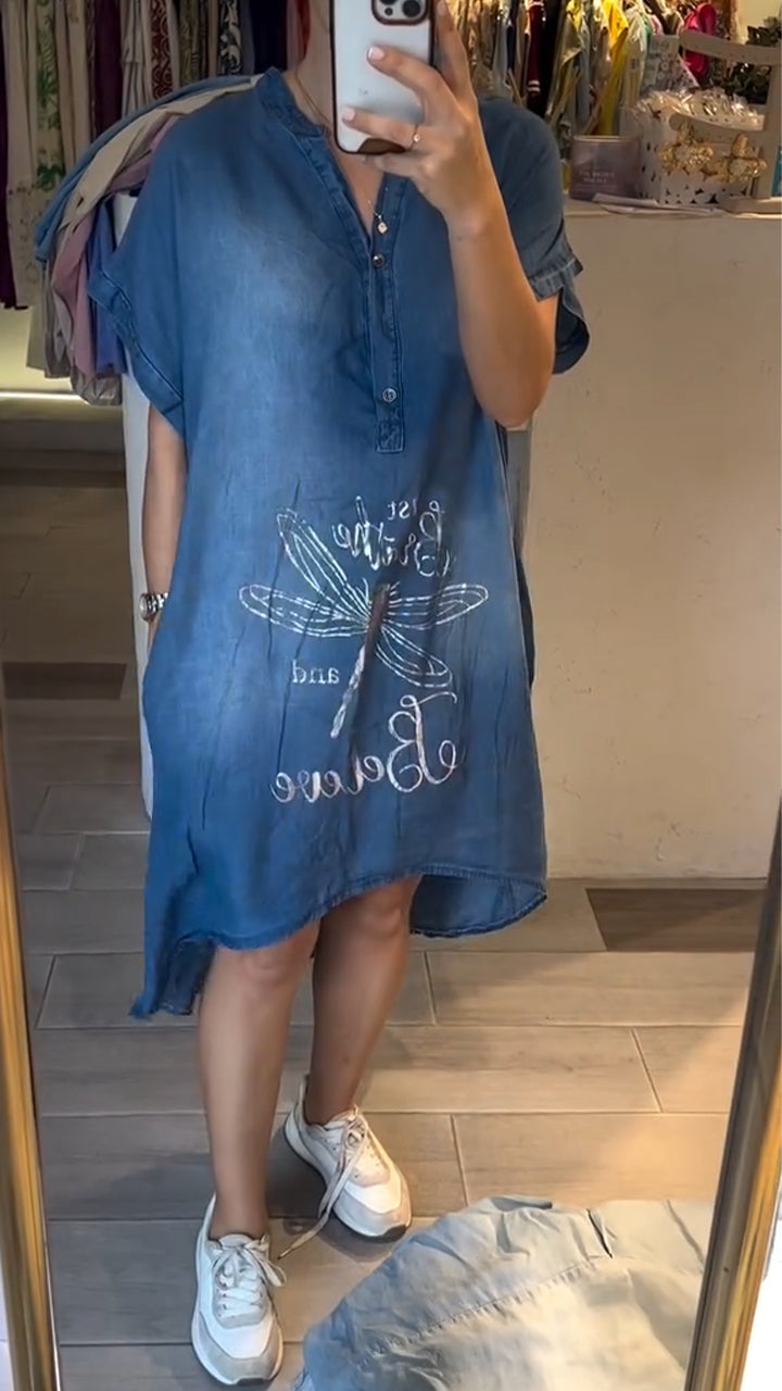 Willa London™ | Delphina Denim Day Dress