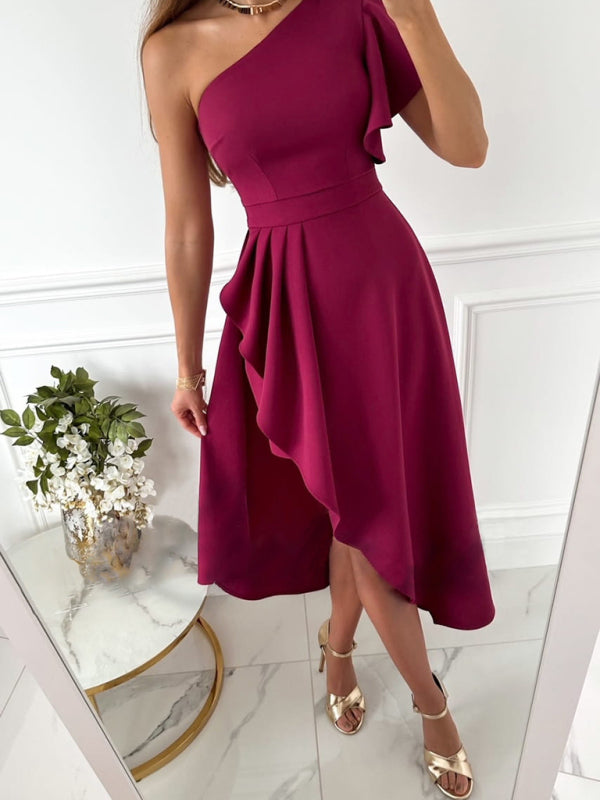 Willa London™ | One-Shoulder Elegance Dress