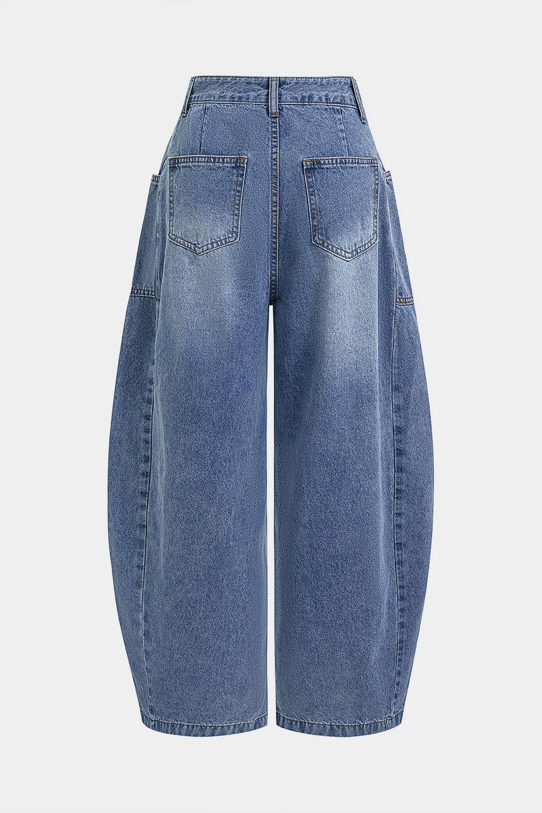 Willa London™ | Luxe Denim Wide Leg Trousers