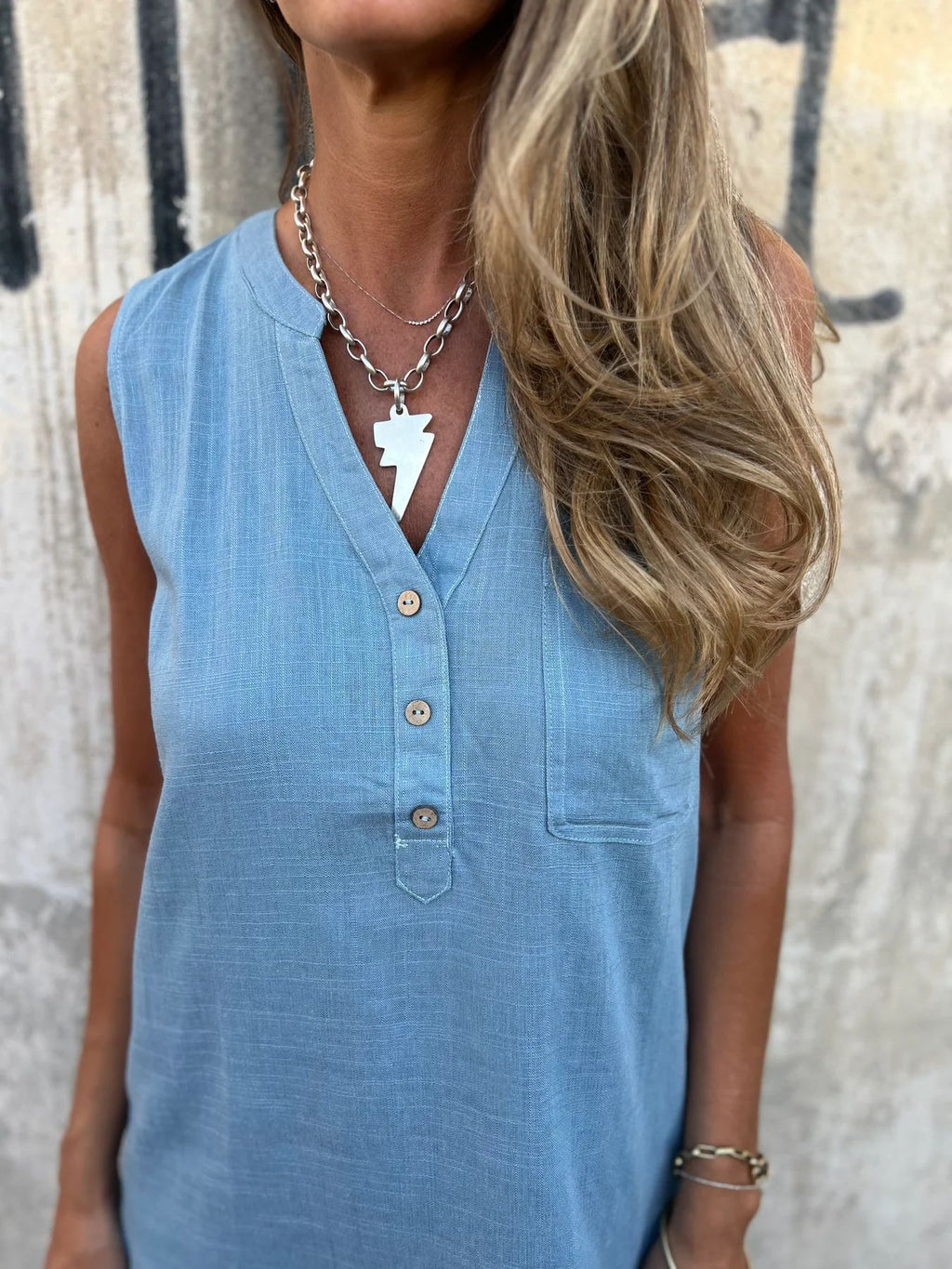 Willa London™ | Serenity Linen Blend Dress