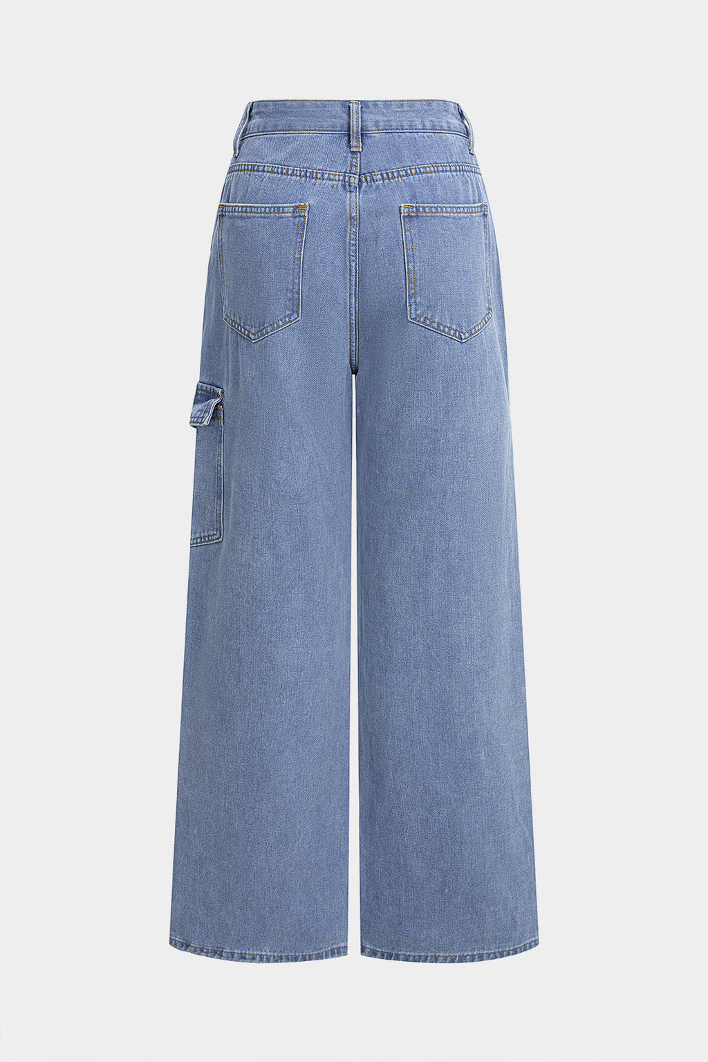 Willa London™ | Bow Tie-Up Denim Trousers