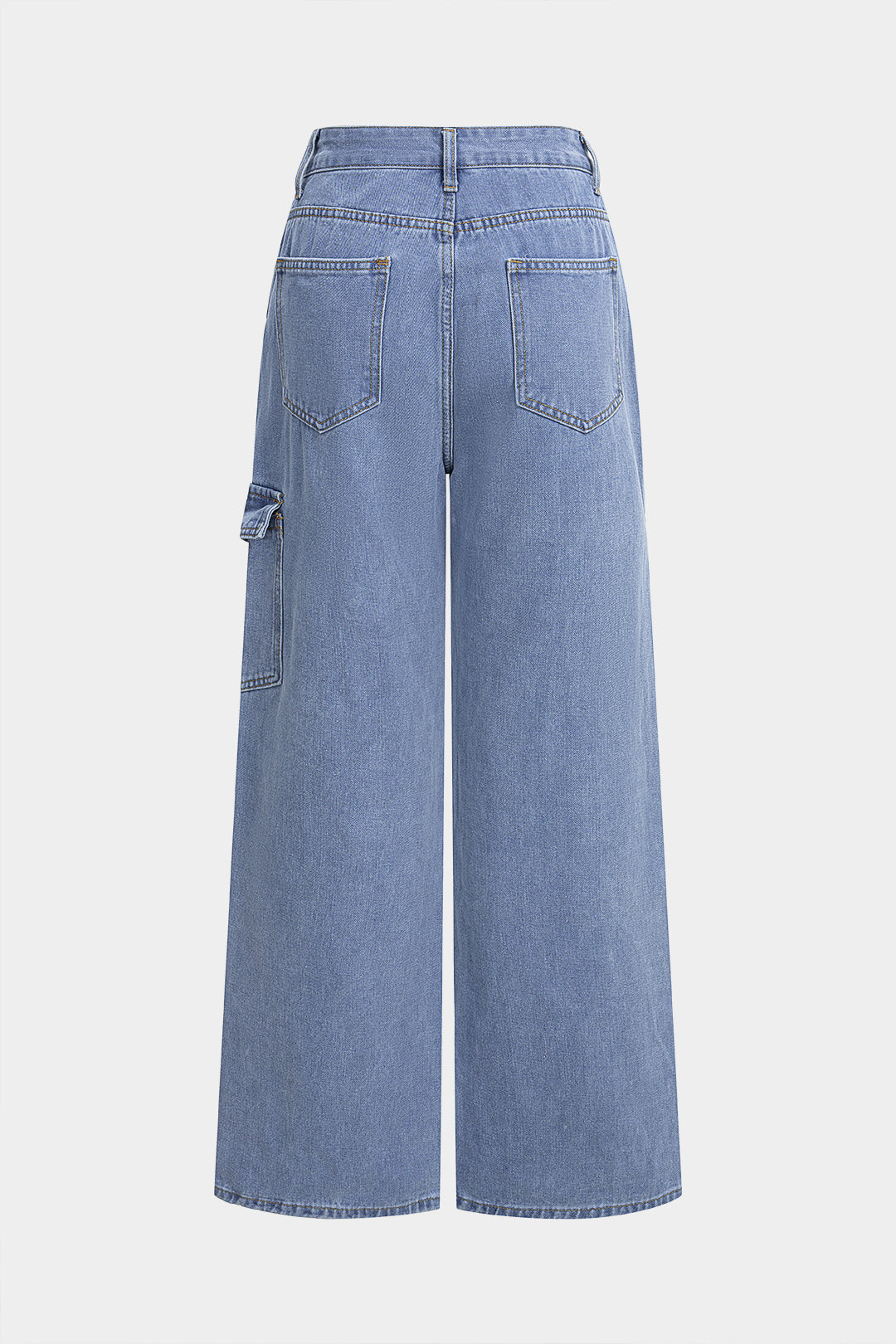Willa London™ | Bow Tie-Up Denim Trousers