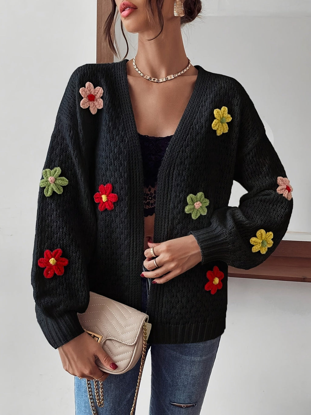 Willa London™ | Floral Elegance Cardigan