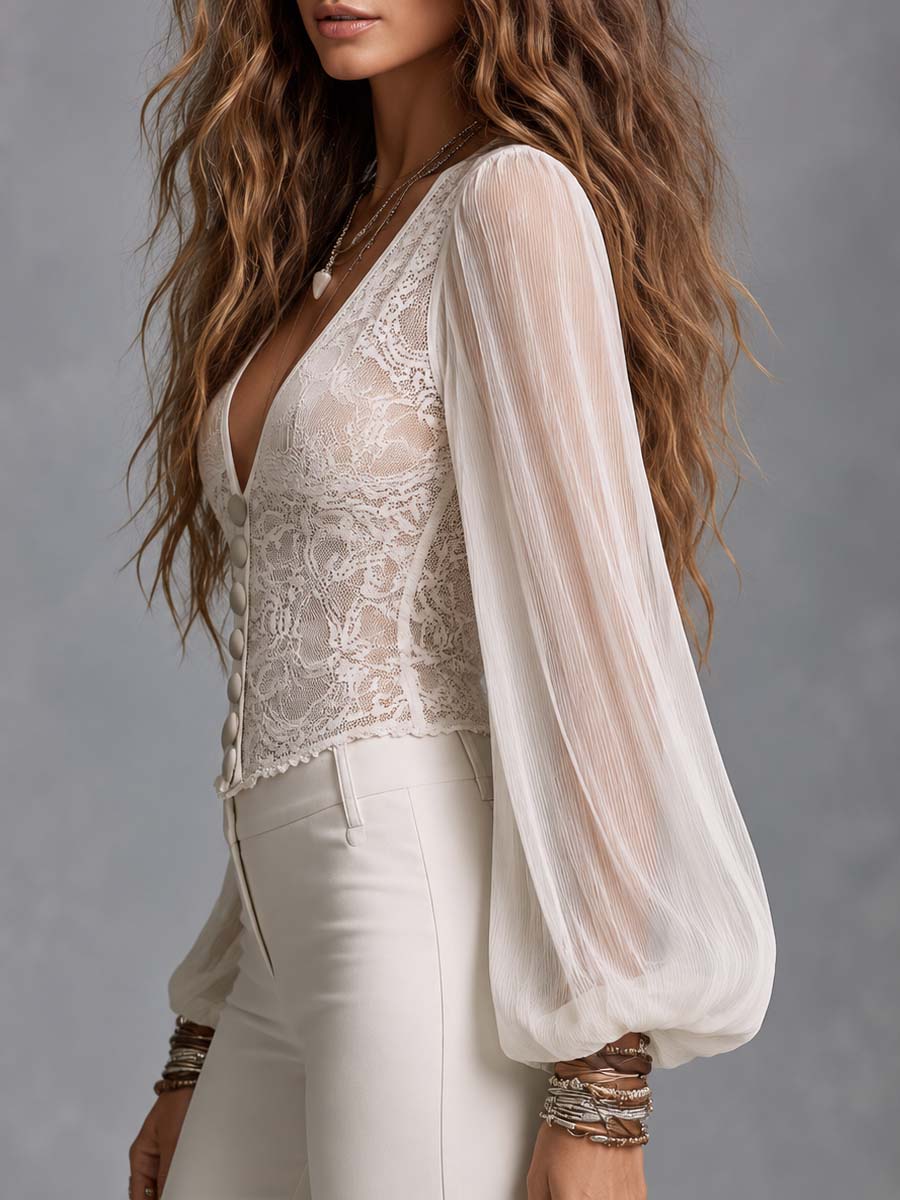 Willa London™ | Ethereal Lace Blouse