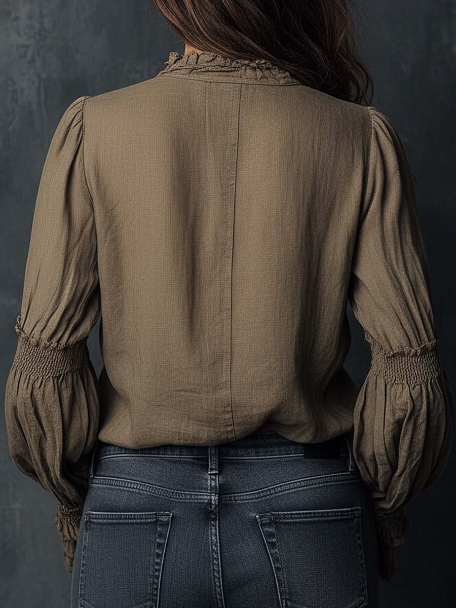 Willa London™ | Bohemian Ruffle Blouse