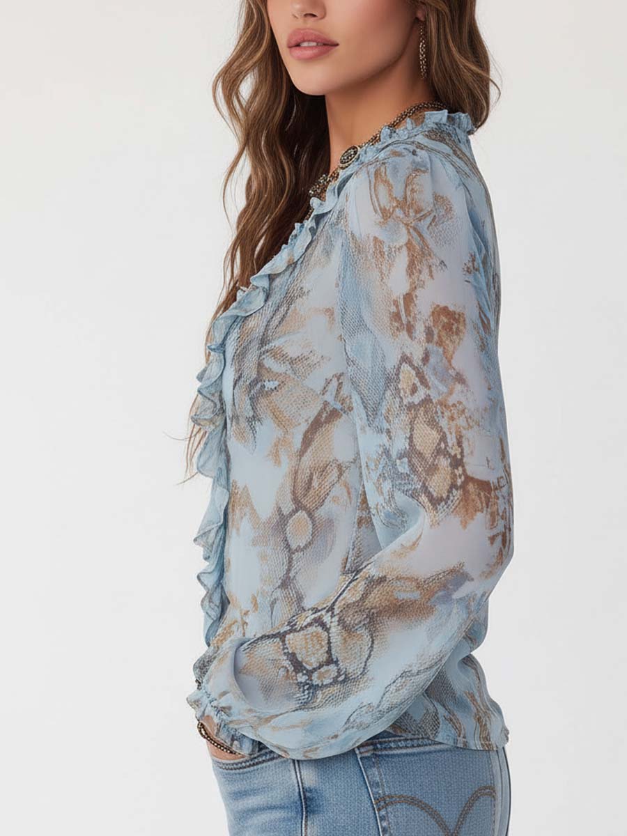 Willa London™ | Serene Ruffle Blouse