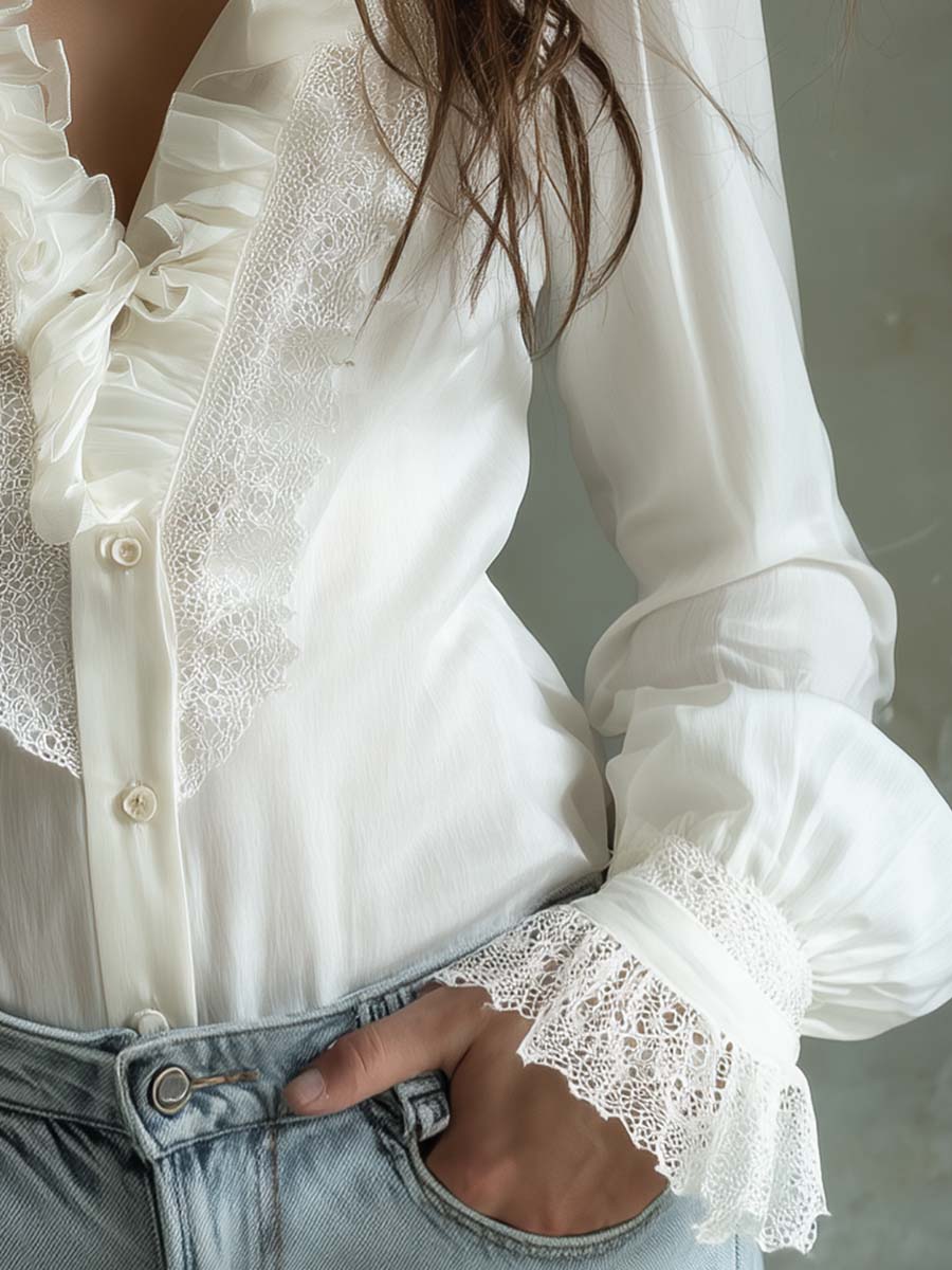 Willa London™ | Belle Époque Lace Blouse