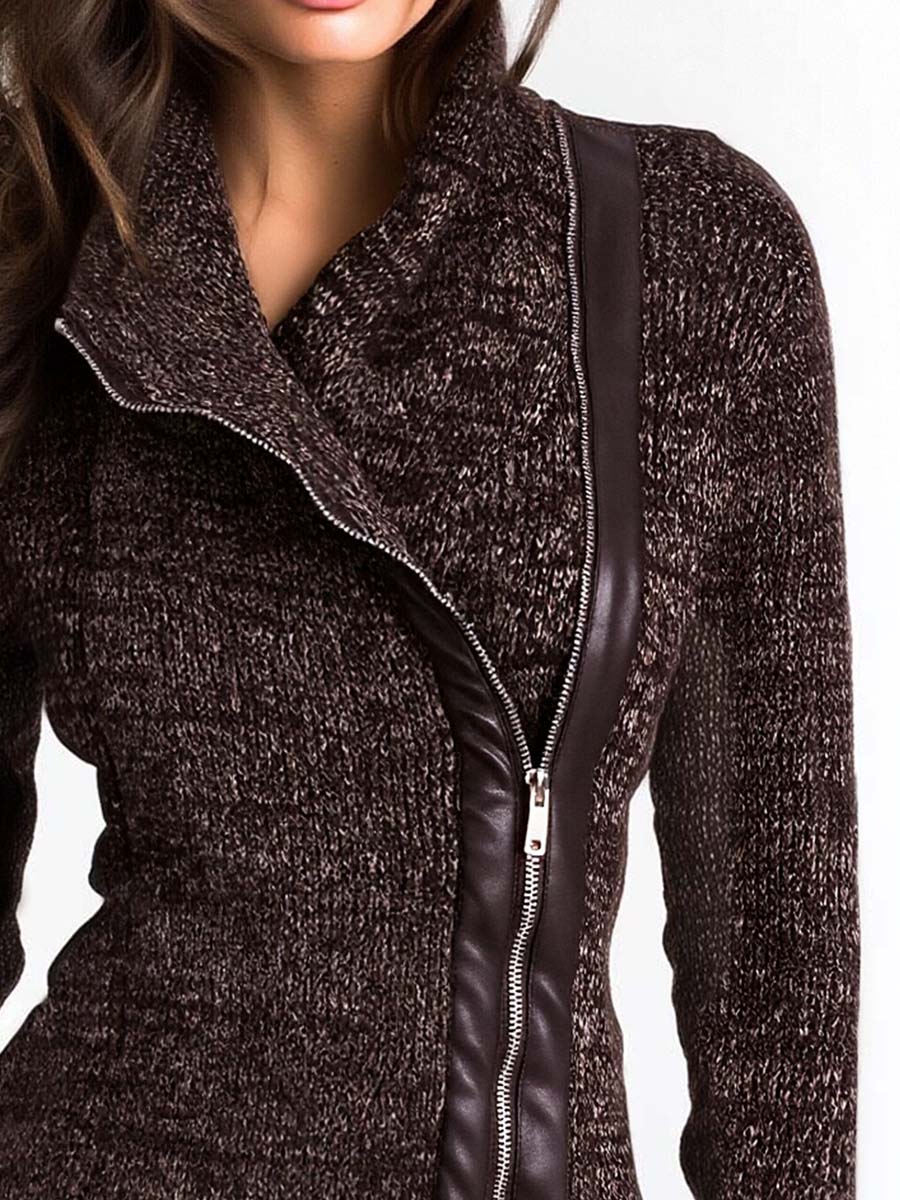 Willa London™ | Asymmetrical Luxe Knit Jacket
