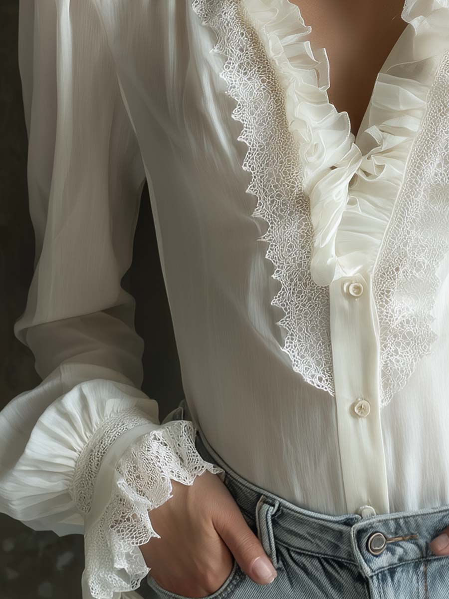 Willa London™ | Belle Époque Lace Blouse