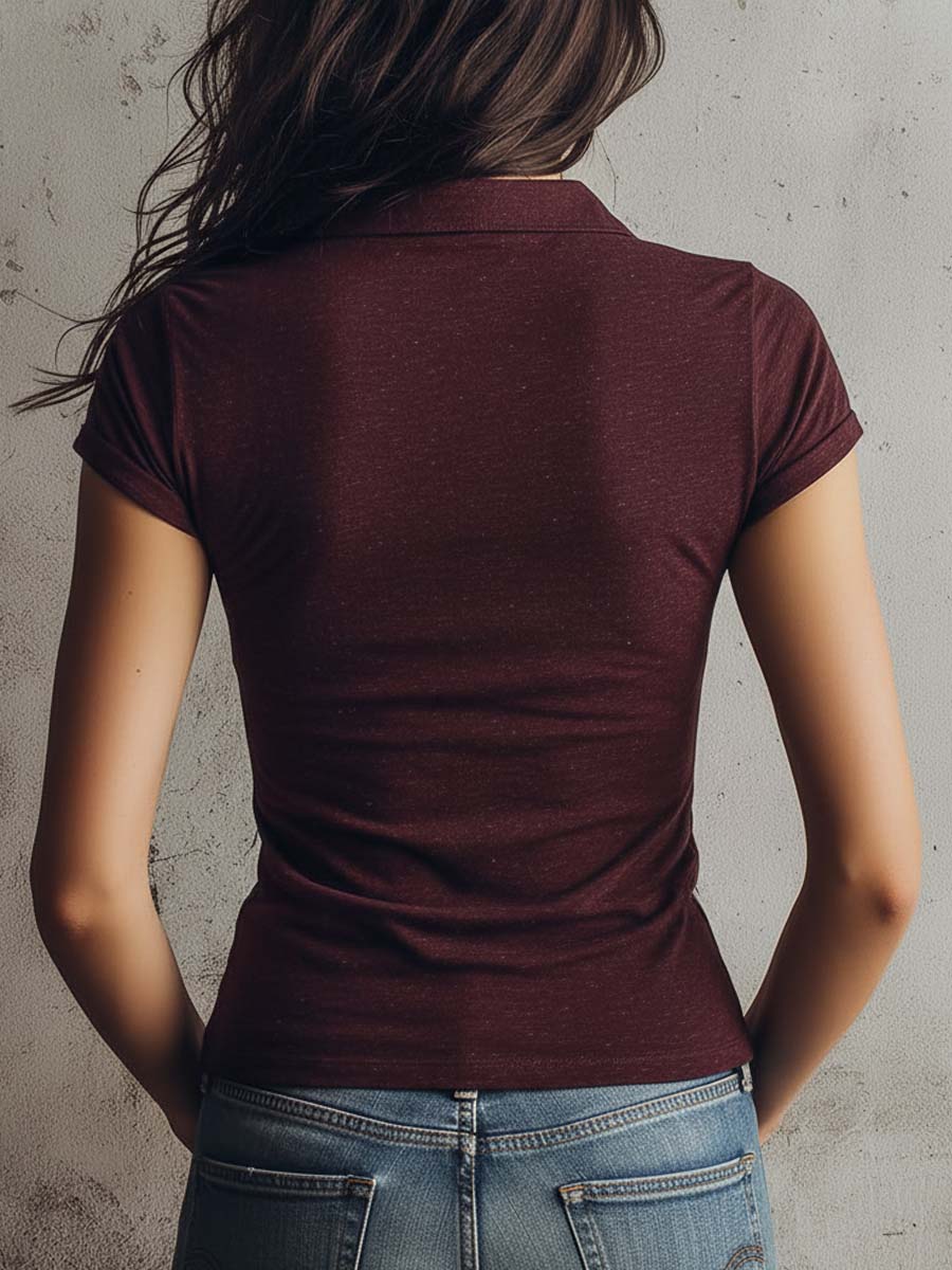 Willa London™ | Vintage Luxe Zip-Neck Top