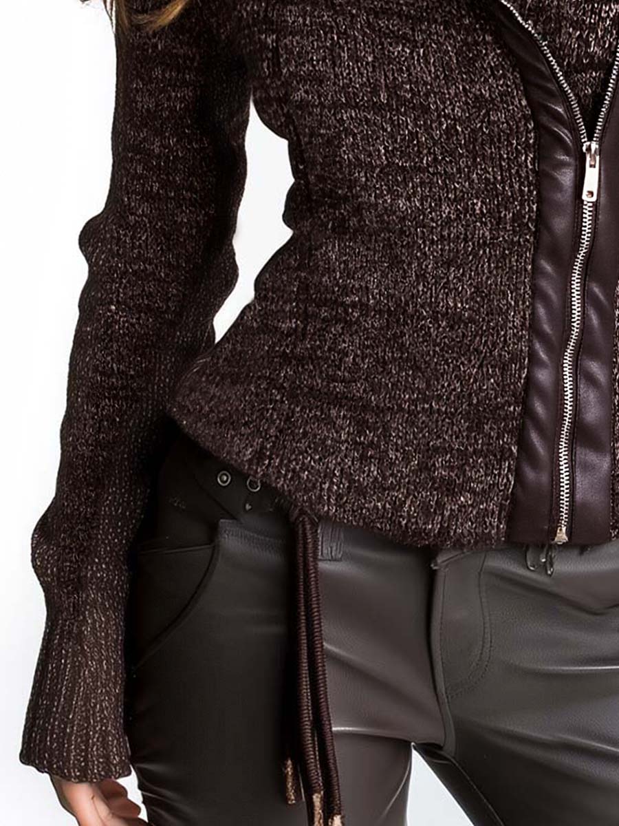 Willa London™ | Asymmetrical Luxe Knit Jacket
