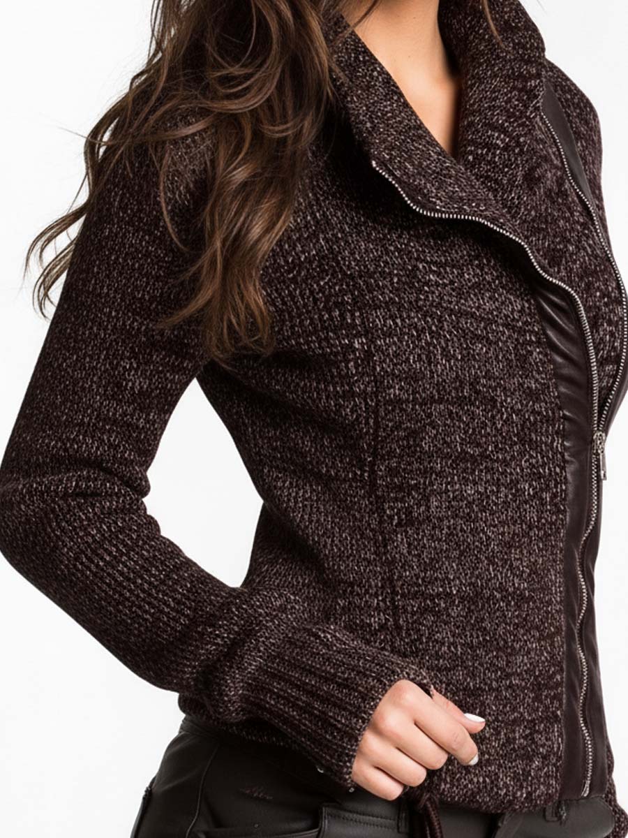 Willa London™ | Asymmetrical Luxe Knit Jacket