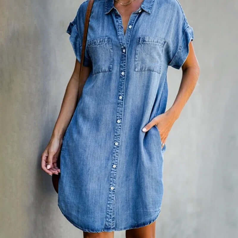 Willa London™ | Serene Denim Dress
