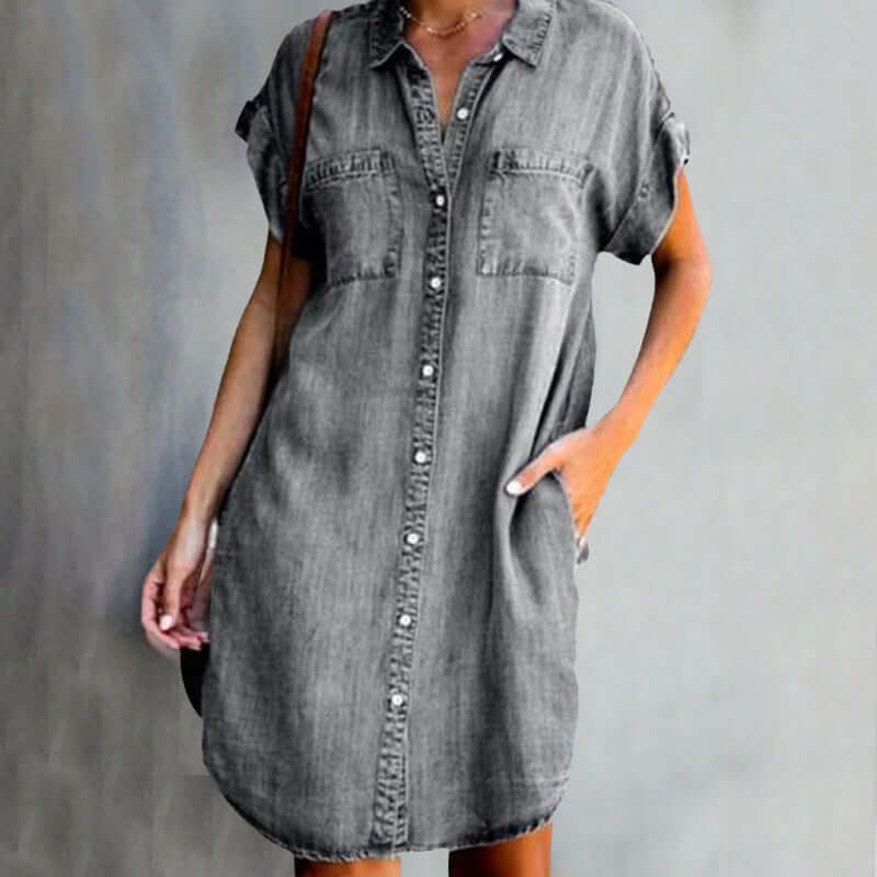 Willa London™ | Serene Denim Dress