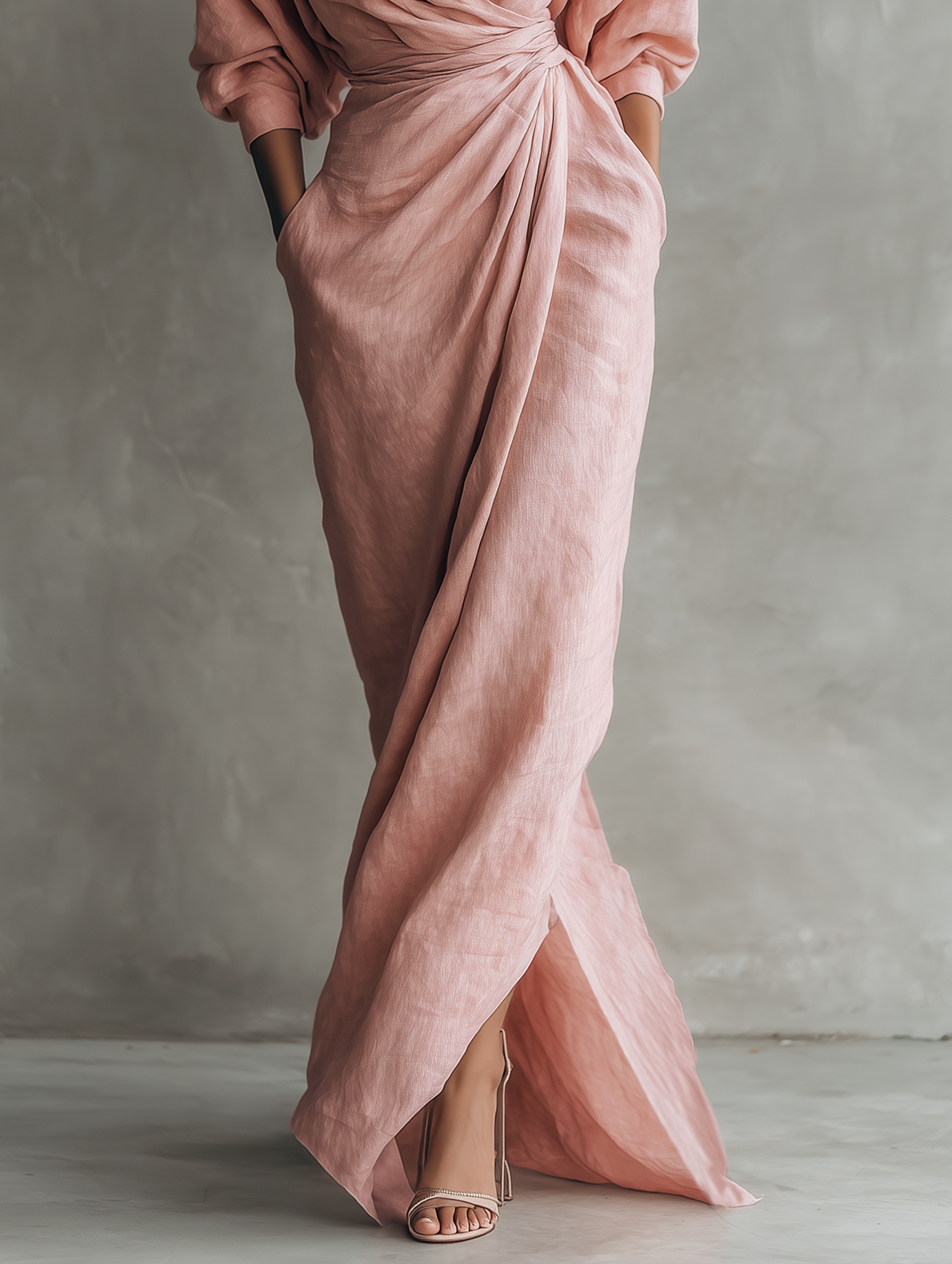 Willa London™ | Serene Linen Maxi Dress