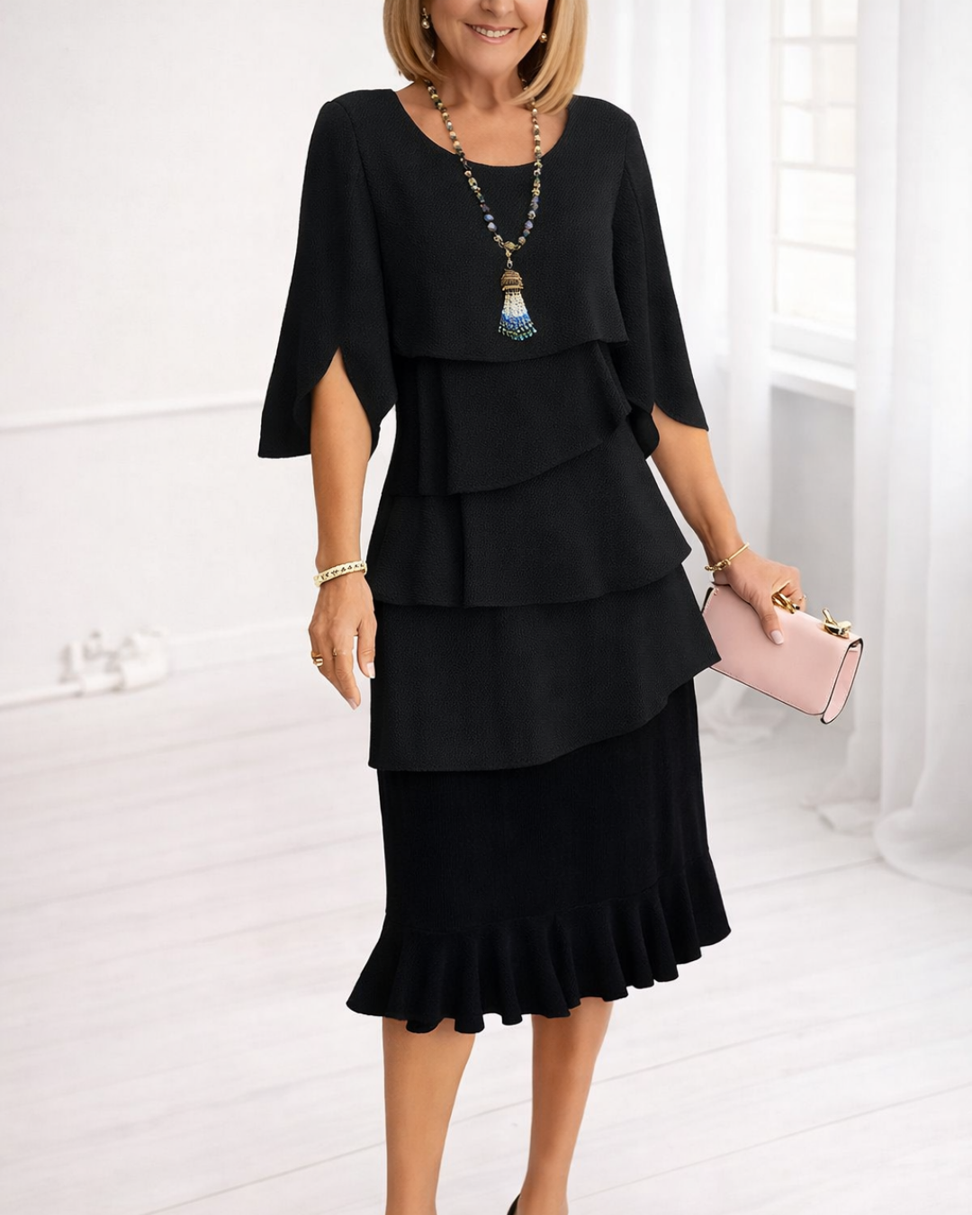Willa London™ | Graceful Ruffle Dress