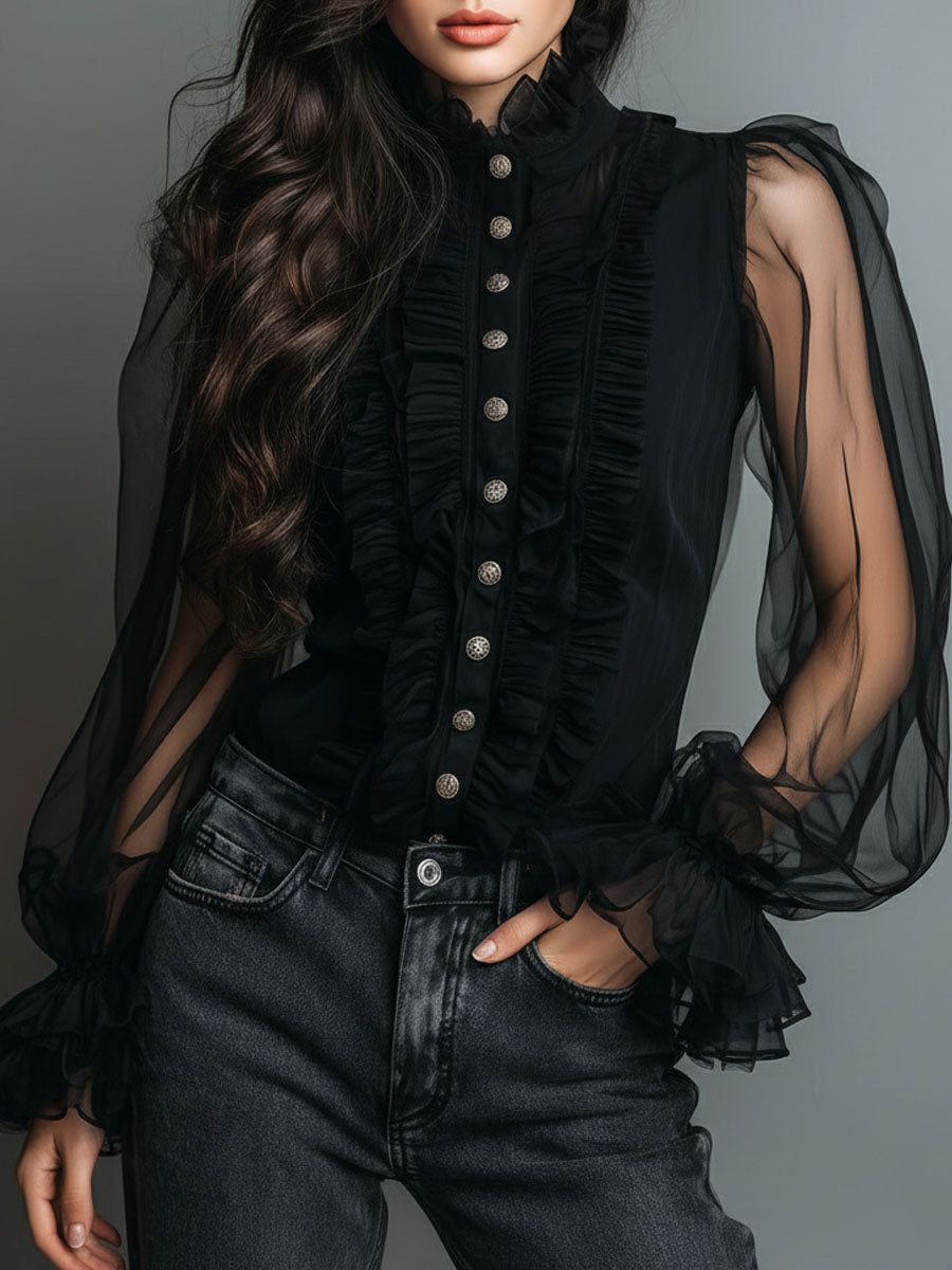 Willa London™ | Ethereal Ruffle Blouse