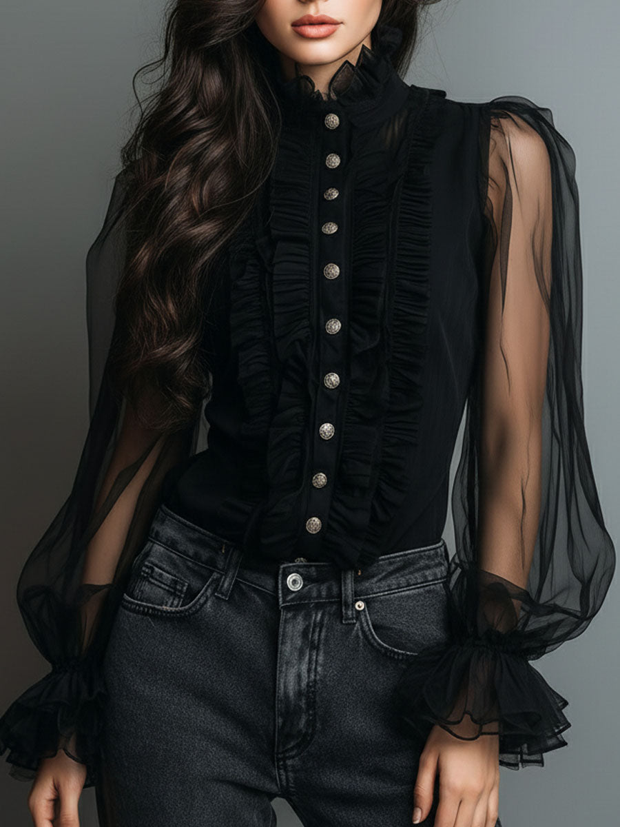 Willa London™ | Ethereal Ruffle Blouse