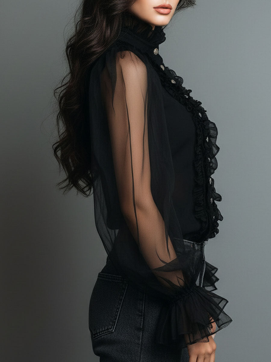 Willa London™ | Ethereal Ruffle Blouse