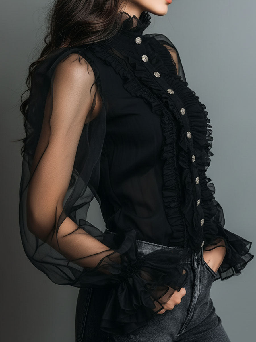 Willa London™ | Ethereal Ruffle Blouse