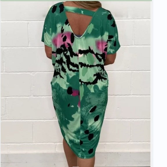 Willa London™ | Wild Elegance Midi Dress