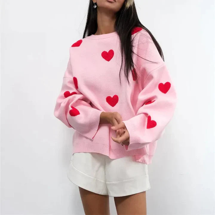 Willa London™ | Heartfelt Elegance Sweater