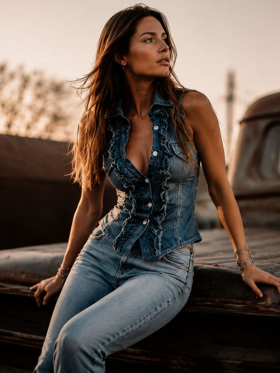 Willa London™ | Vintage Charm Corset Vest