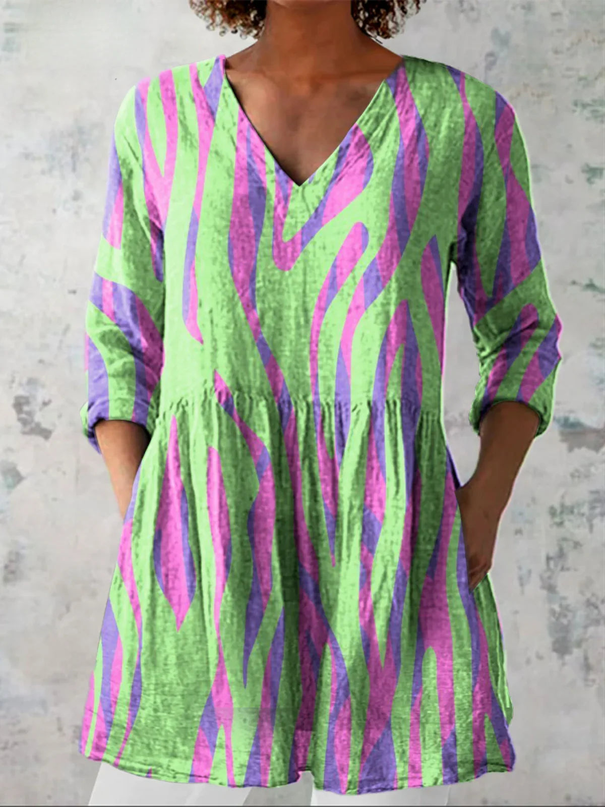 Willa London™ | Graphic Elegance Tunic
