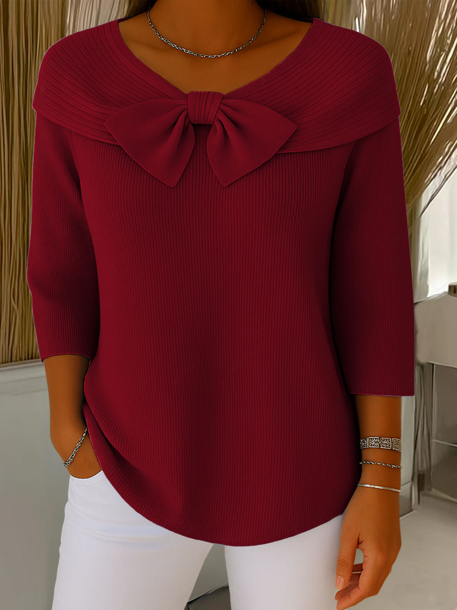 Willa London™ | Elegance Knot Sweater