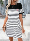 Willa London™ | Heartfelt Stripes Dress